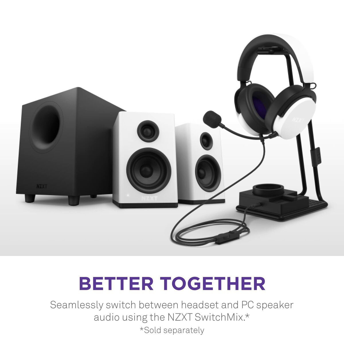 Auriculares NZXT AP-WCB40-W2 Blanco