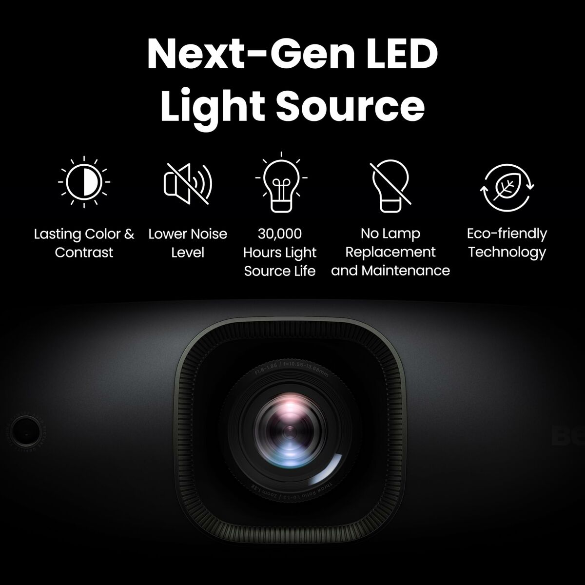 Proyector BenQ 9H.JSX77.57E Full HD 3840 x 2160 px