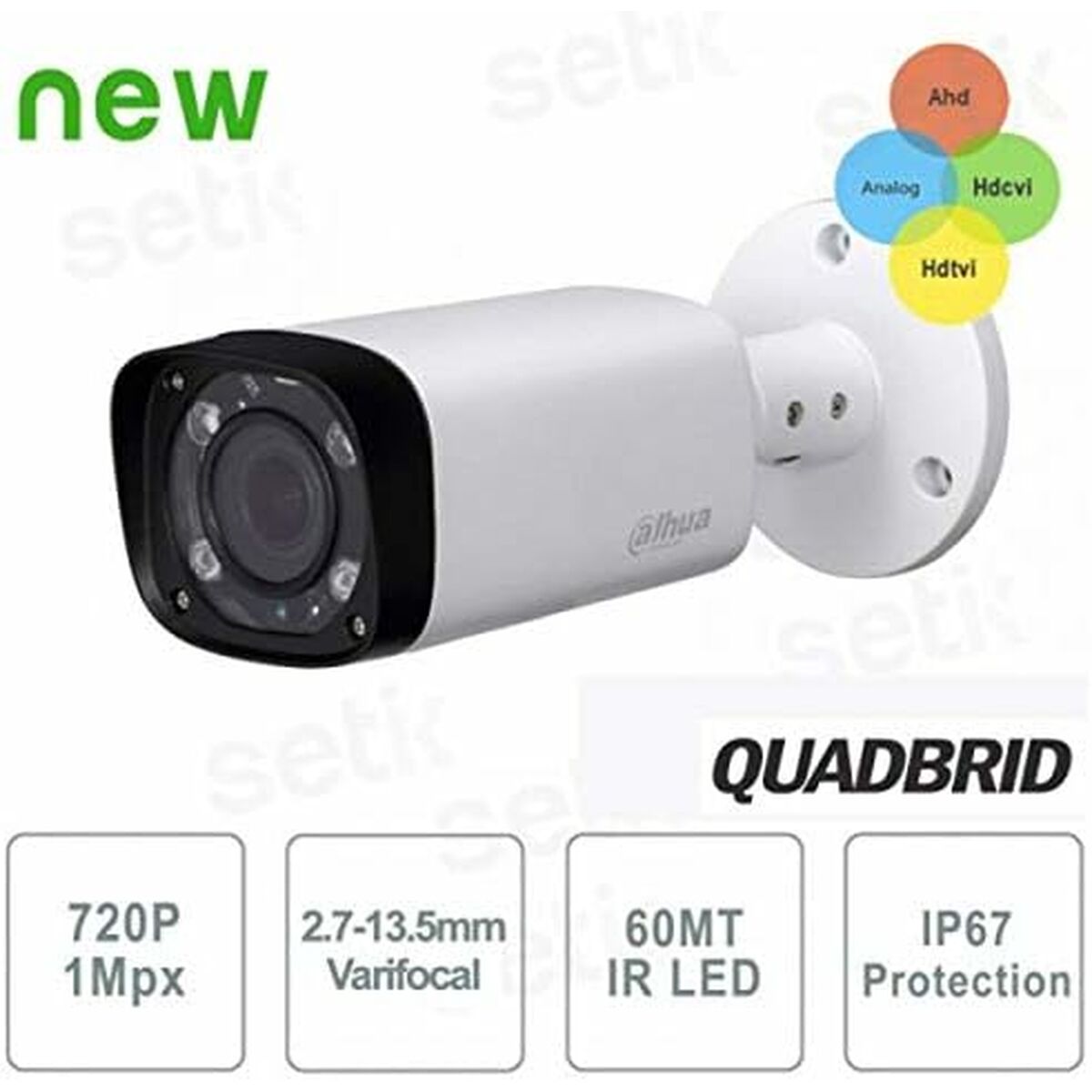 Videocámara de Vigilancia Dahua 1.0.01.04.44670-9001