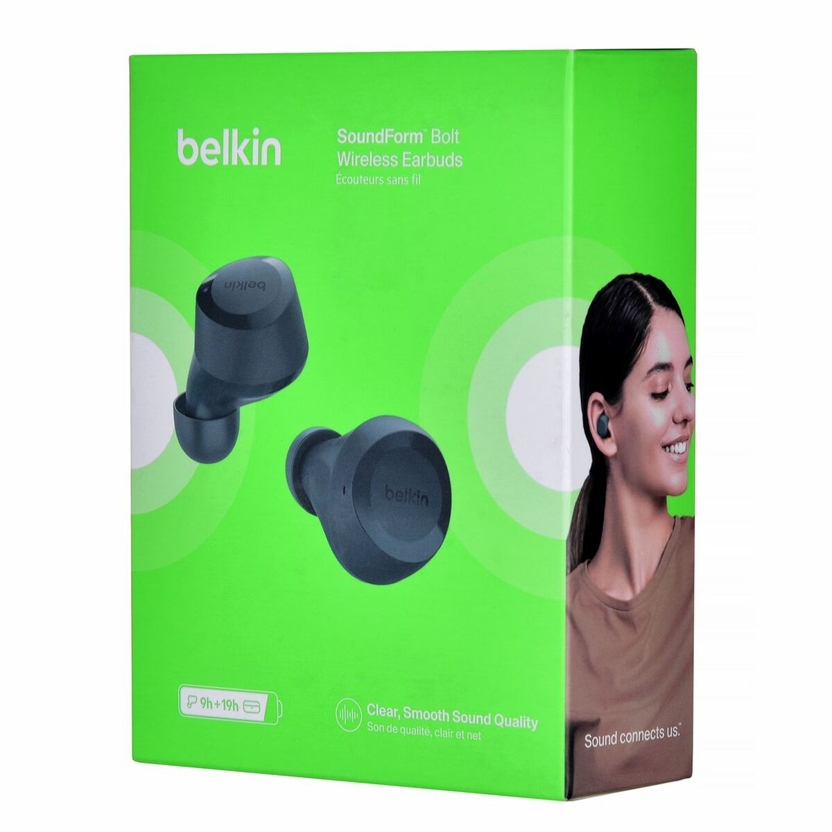 Auriculares in Ear Bluetooth Belkin Bolt Verde Turquesa