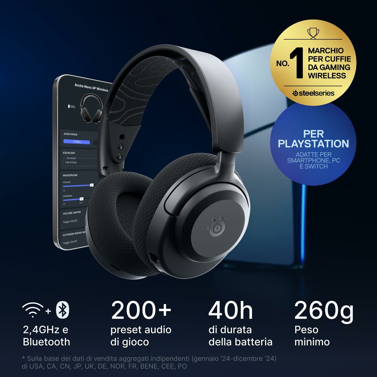 Auriculares SteelSeries 61686 Negro