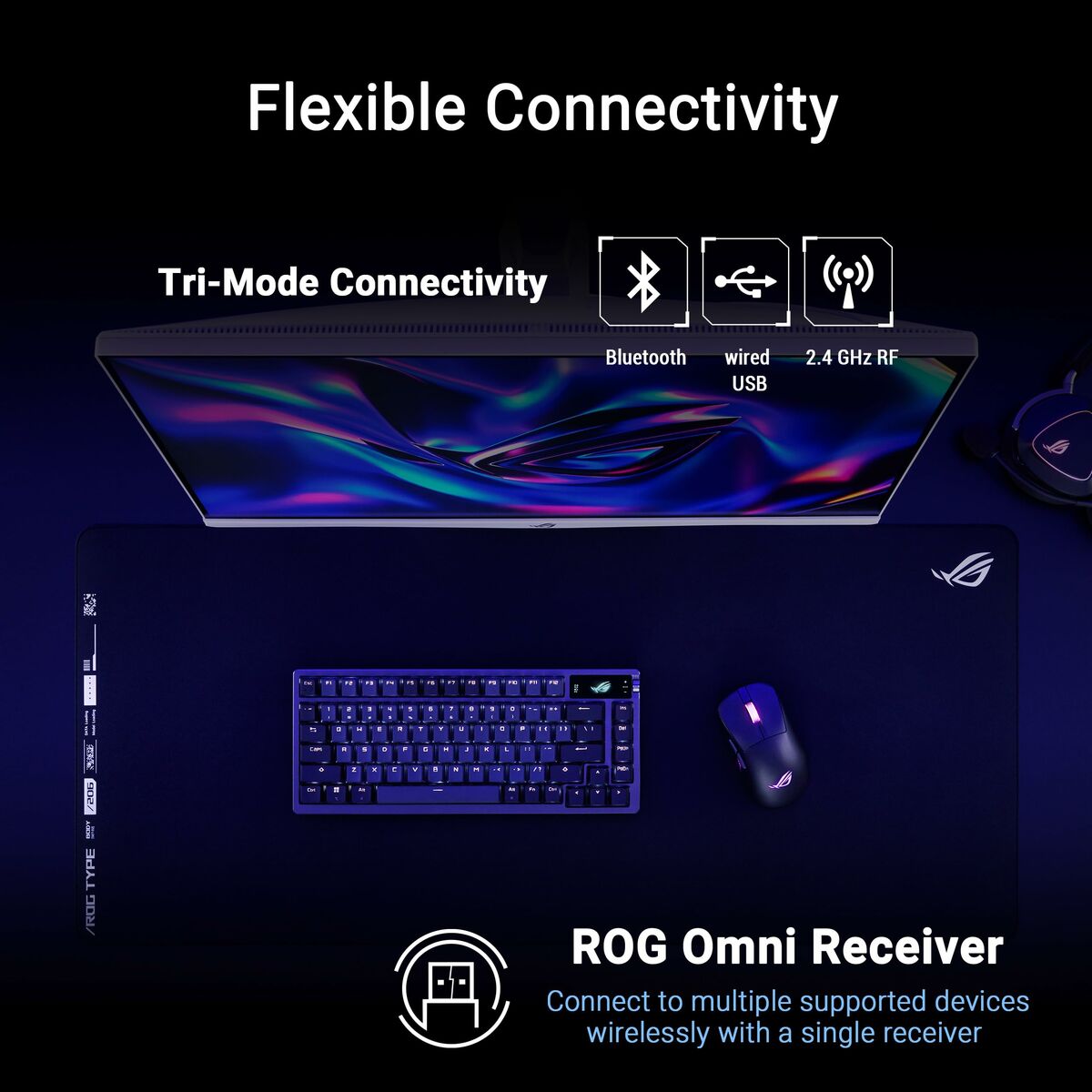 Ratón Asus 90MP04A0-BMUA00 Negro