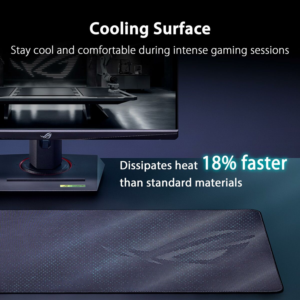 Alfombrilla de Ratón Asus 90MP04B0-BPUA00 Negro