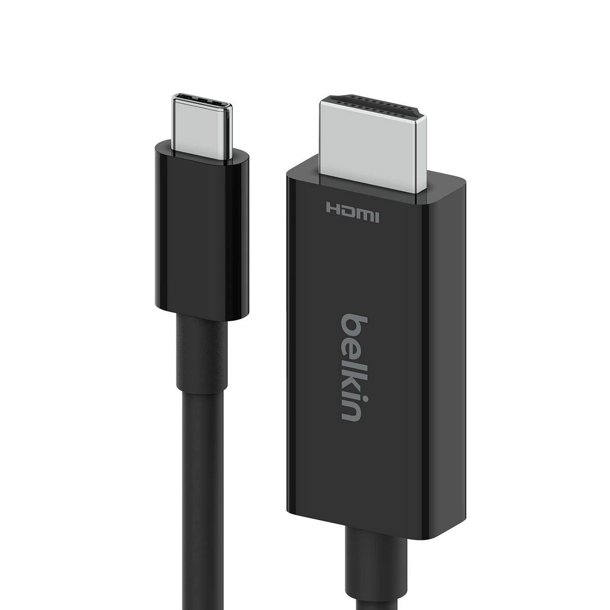 Cable USB-C a HDMI Belkin AVC012bt2MBK Negro 2 m