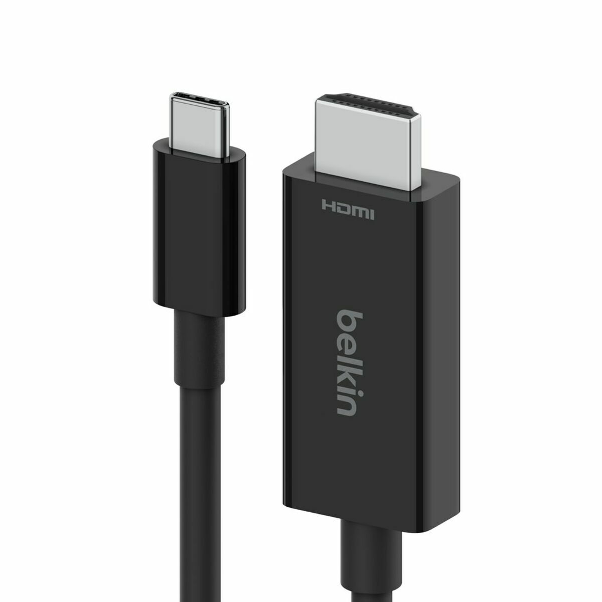 Cable USB-C a HDMI Belkin AVC012bt2MBK Negro 2 m