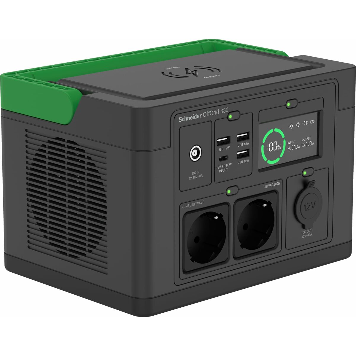 SAI Interactivo APC PPS730-GR Negro Verde 700 W