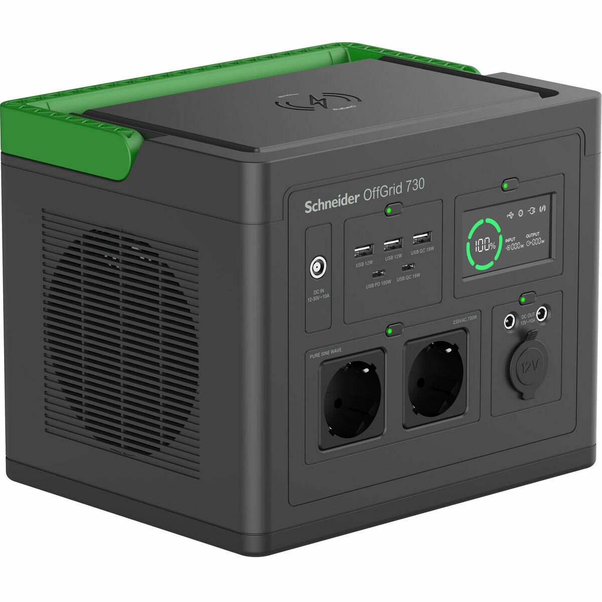 SAI Interactivo APC PPS730-GR Negro Verde 700 W