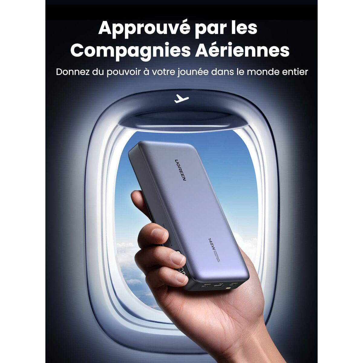 Cable USB a Lightning Ugreen 90597A Gris