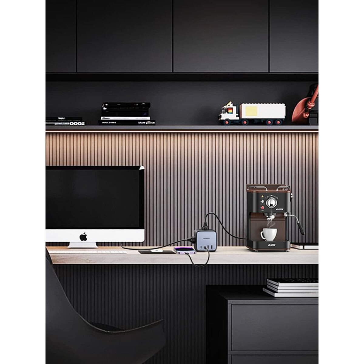 Cable USB a Lightning Ugreen 60113 Gris 1,8 m