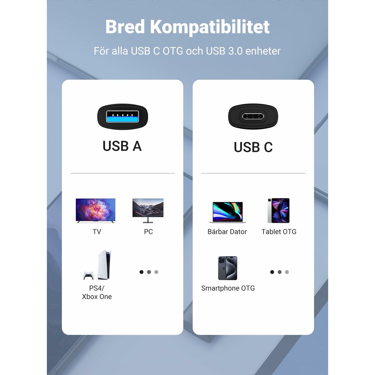 Lector de Tarjetas Ugreen 50706 Plateado