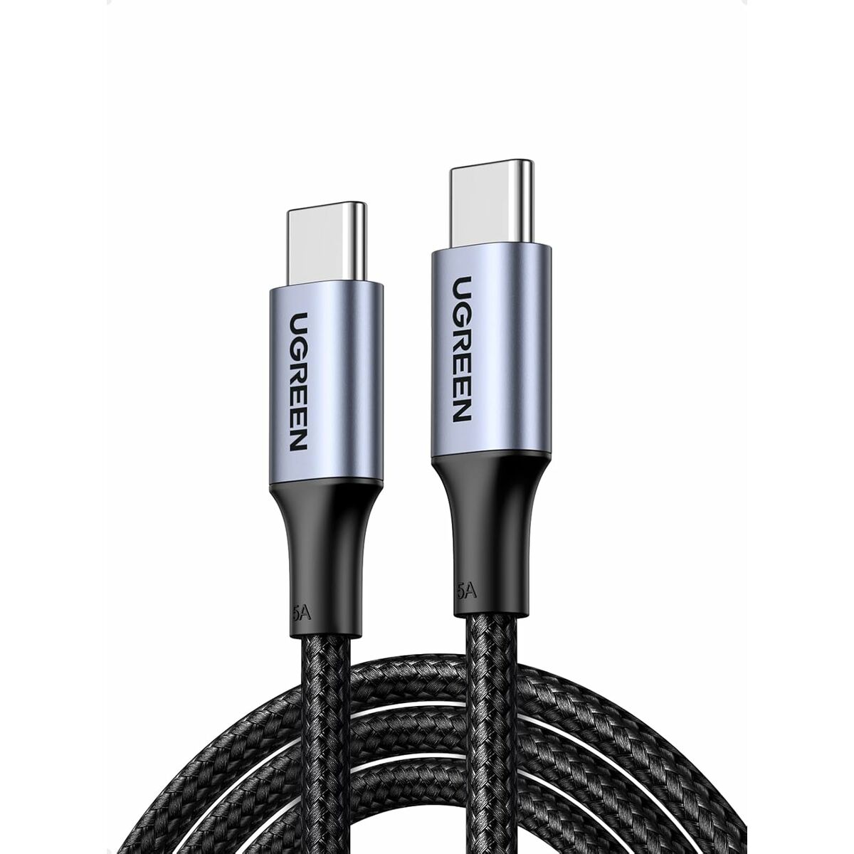 Cable USB a Lightning Ugreen 70427 Negro Plateado 1 m