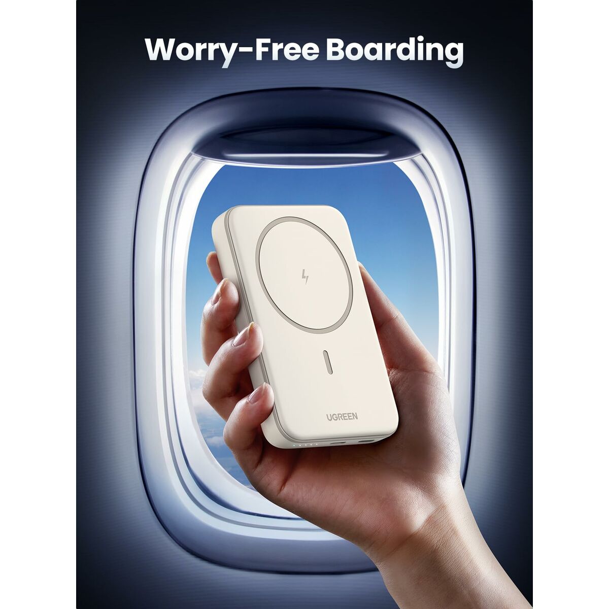 Videocámara de Vigilancia Ugreen 25208 Beige