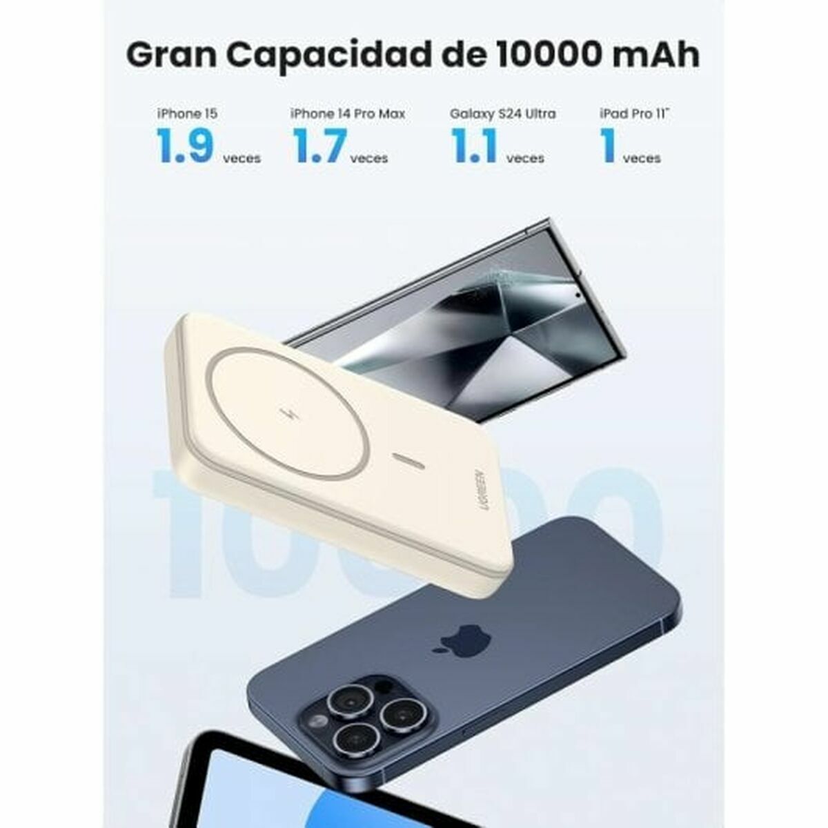 Videocámara de Vigilancia Ugreen 25208 Beige