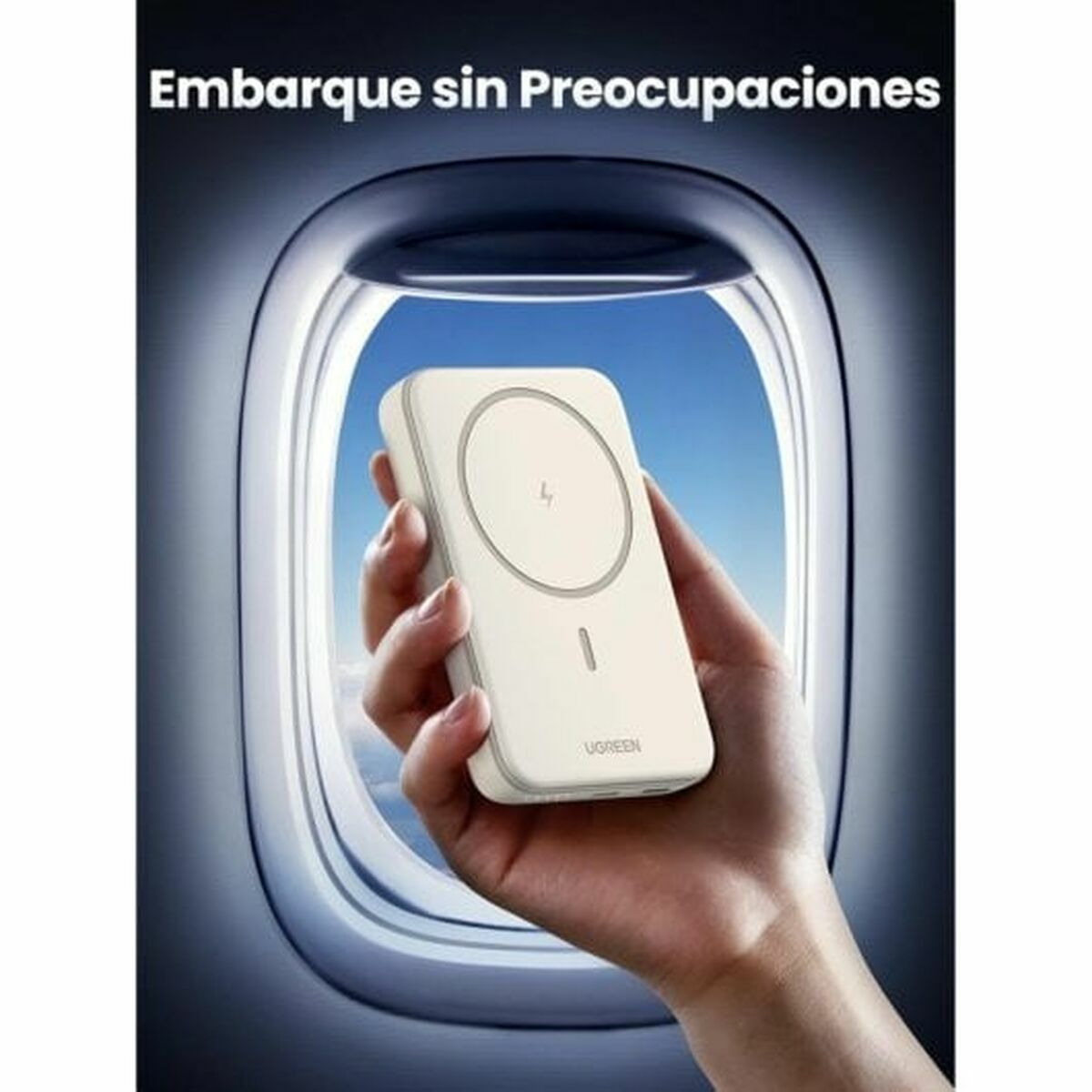 Videocámara de Vigilancia Ugreen 25208 Beige