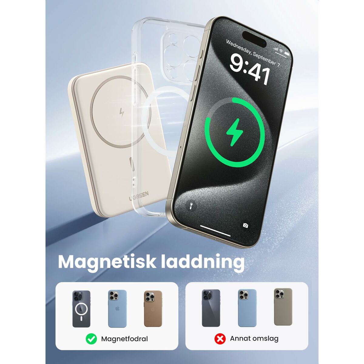 Videocámara de Vigilancia Ugreen 25207 Negro