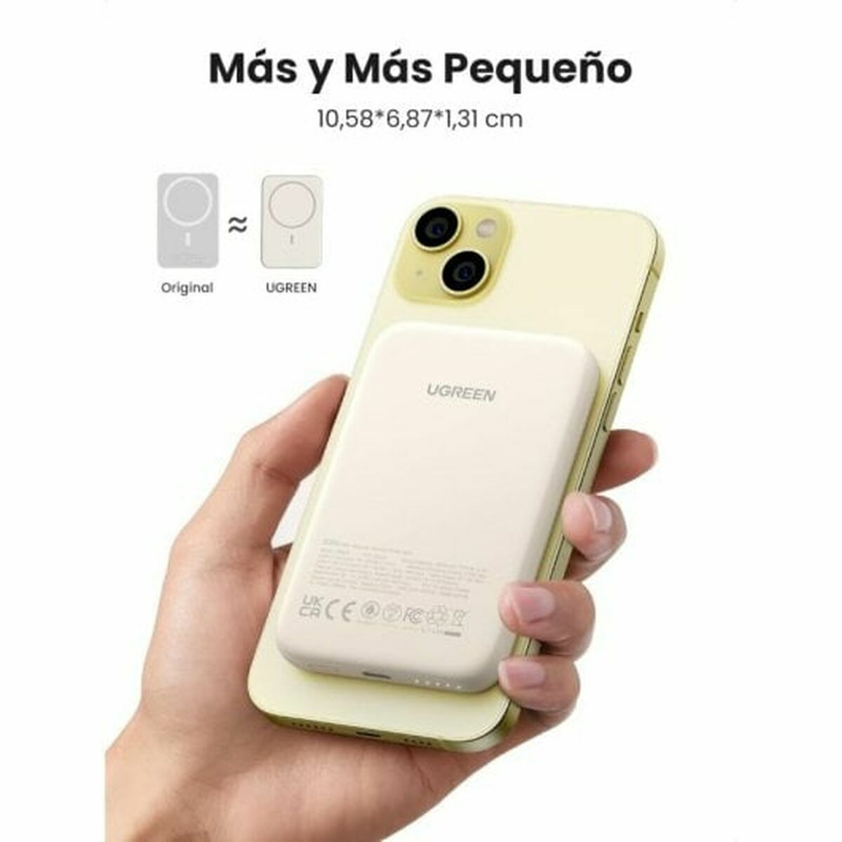 Videocámara de Vigilancia Ugreen 25207 Negro