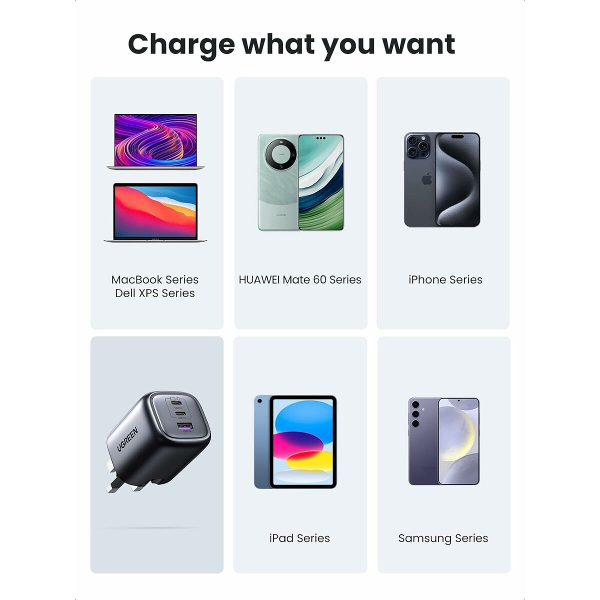 Cable USB a Lightning Ugreen 25871 Gris