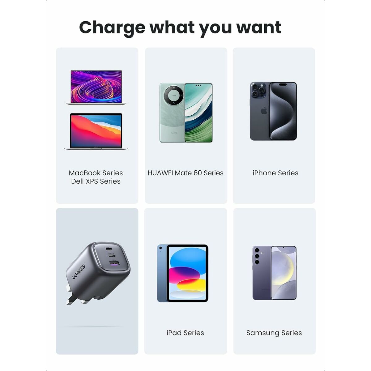 Cable USB a Lightning Ugreen 25871 Gris