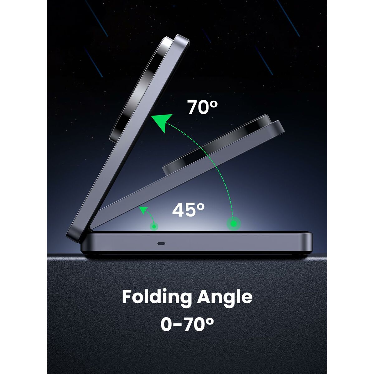 Cable USB a Lightning Ugreen 45056 Negro