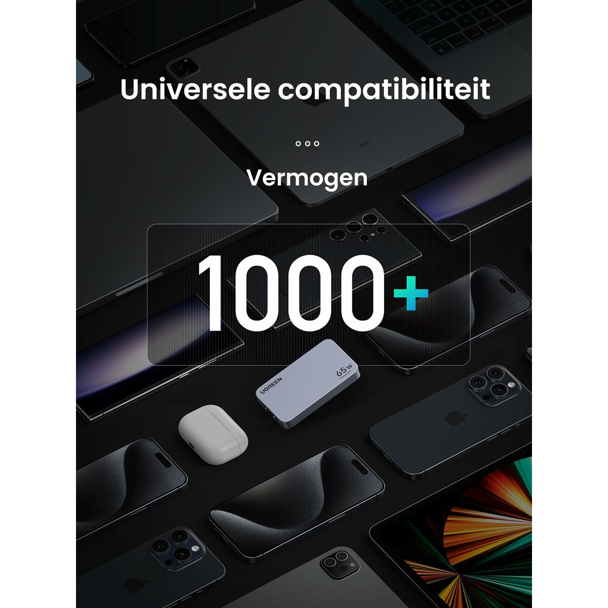 Cable USB a Lightning Ugreen UG25356 Negro