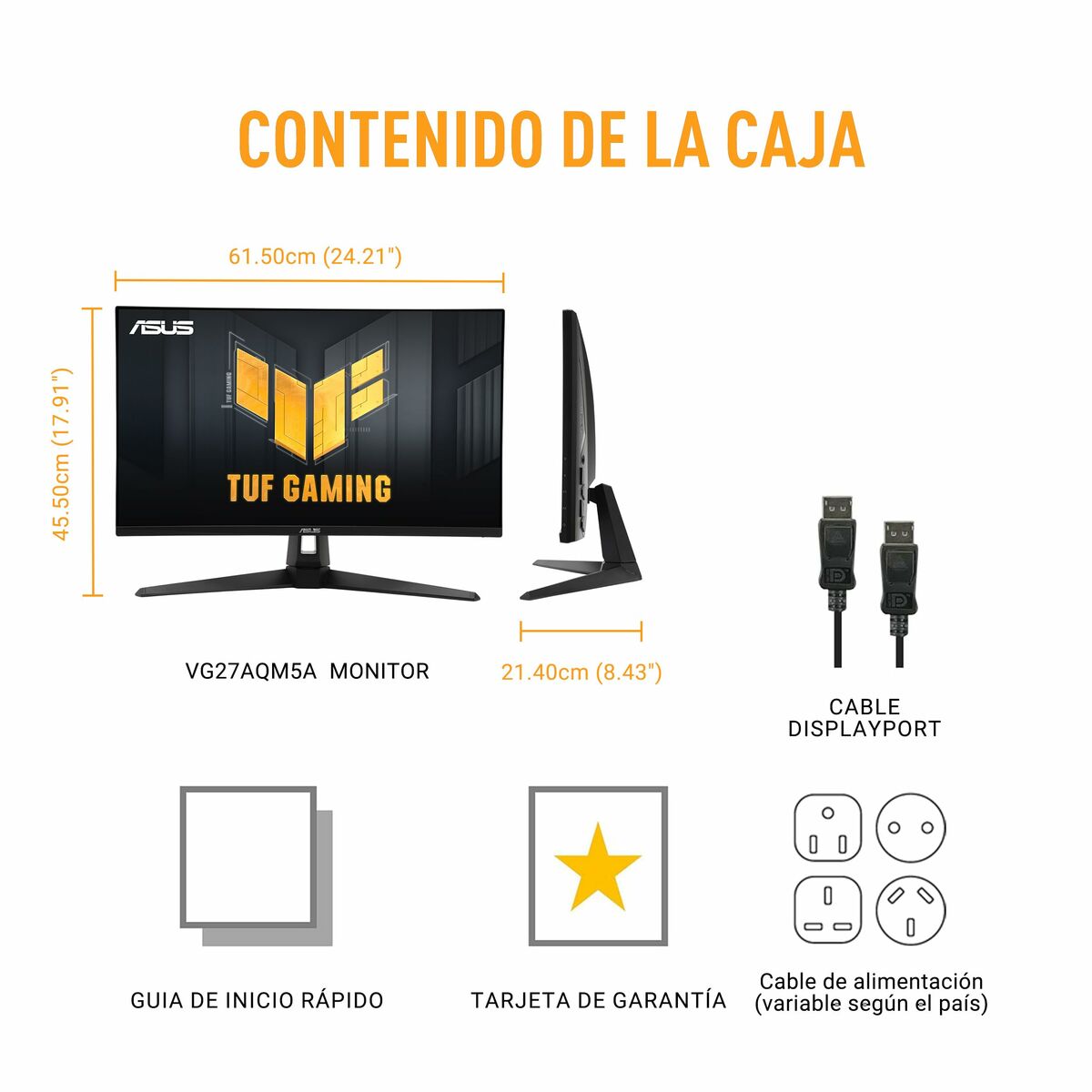 Monitor Gaming Asus 90LM0BG0-B01971 Quad HD 27"