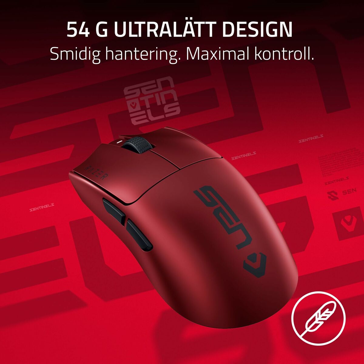 Ratón Razer RZ01-05120400-R3M1 Rojo