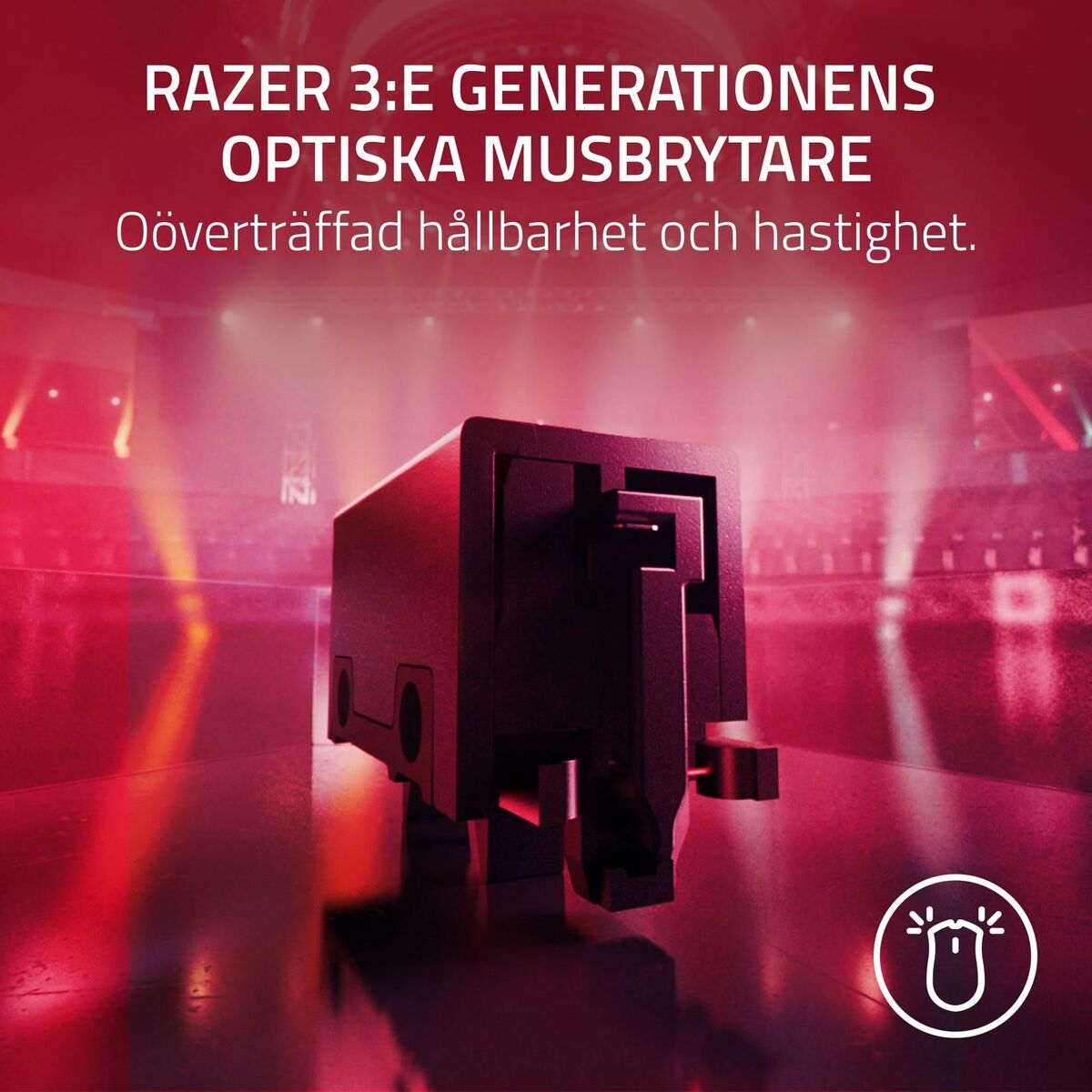 Ratón Razer RZ01-05120400-R3M1 Rojo