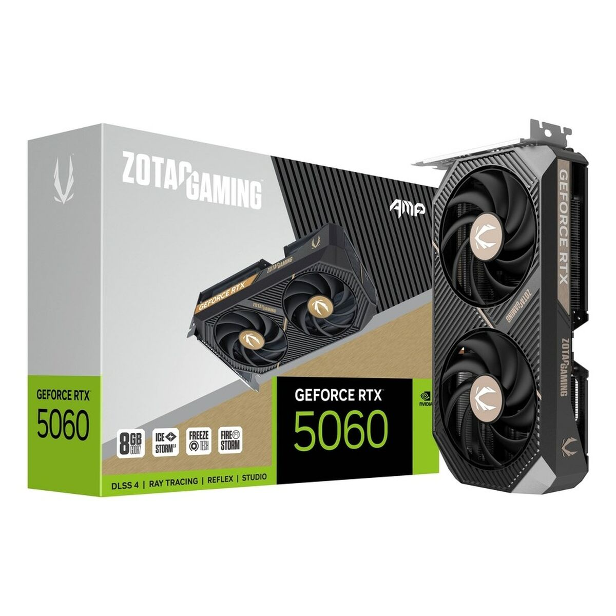 Tarjeta Gráfica Zotac ZT-B50600F-10M 8 GB GEFORCE RTX 5060 GDDR7