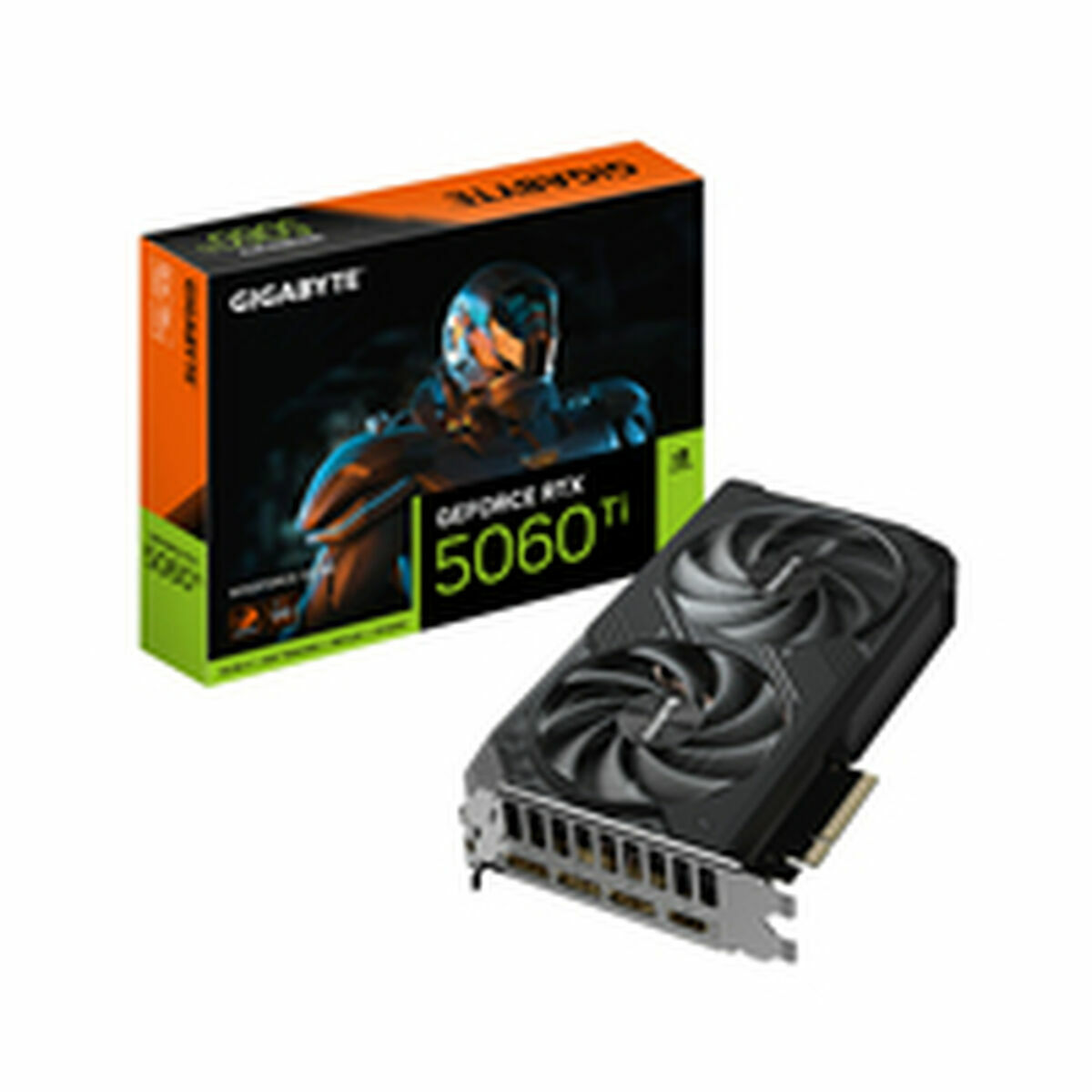 Tarjeta Gráfica Gigabyte GV-N506TWF2OC-8GD 8 GB geforce rtx 5060 ti GDDR6 GDDR7