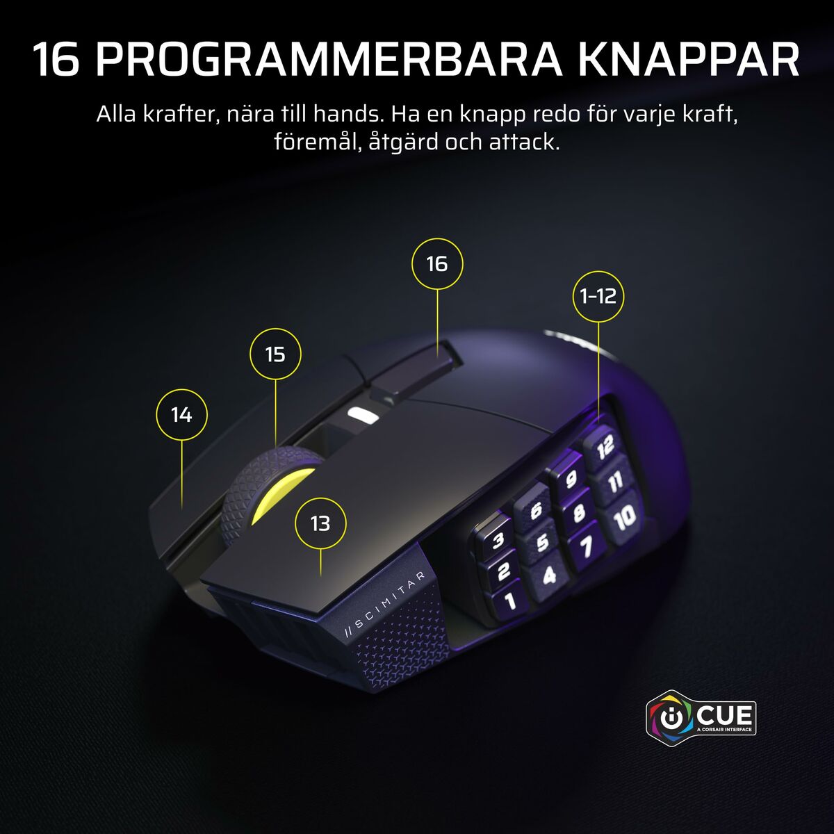 Ratón Corsair CH-9314014-WW Negro