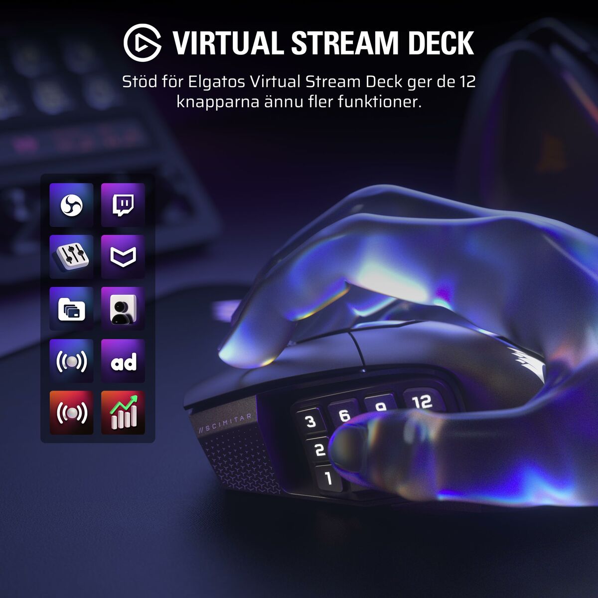 Ratón Corsair CH-9314014-WW Negro