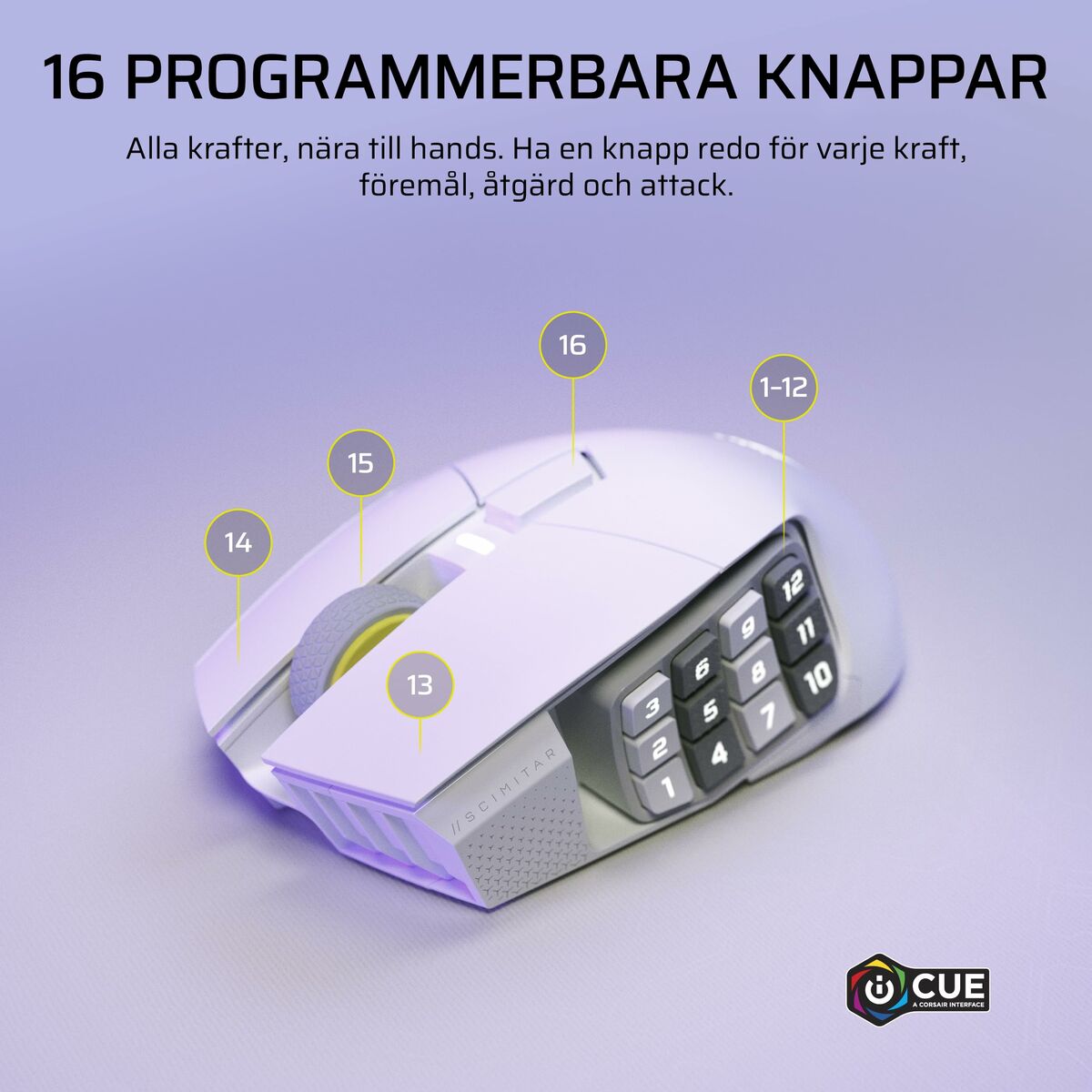 Ratón Corsair CH-9314011-WW Blanco