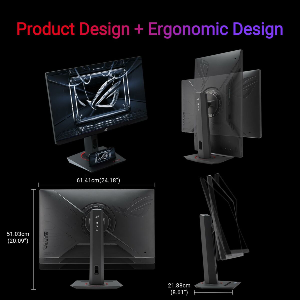 Monitor Gaming Asus 90LM0AW0-B01371 Full HD 27"