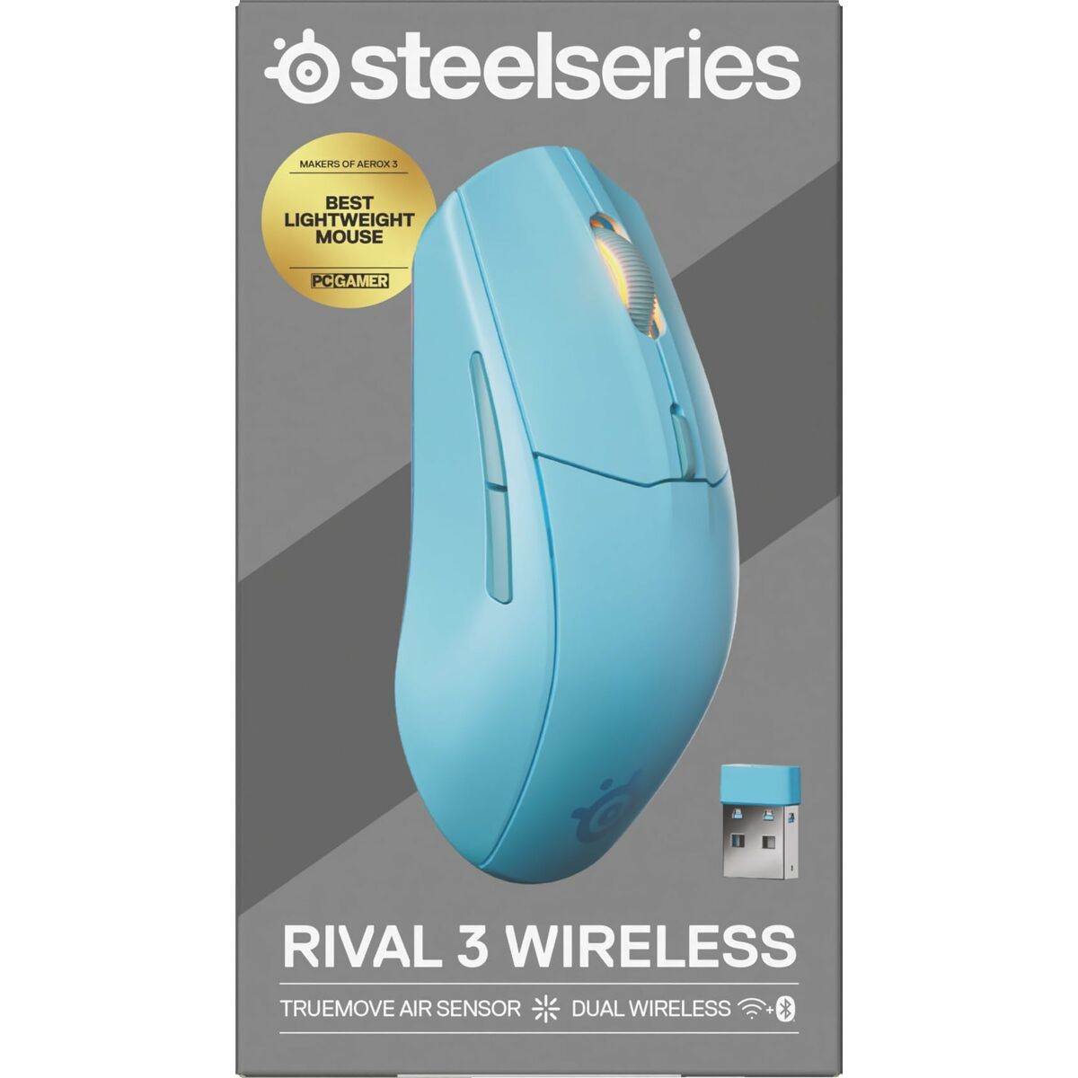 Ratón SteelSeries 62526 Agua 18000 dpi