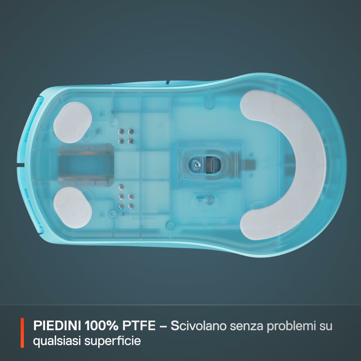 Ratón SteelSeries 62526 Agua 18000 dpi