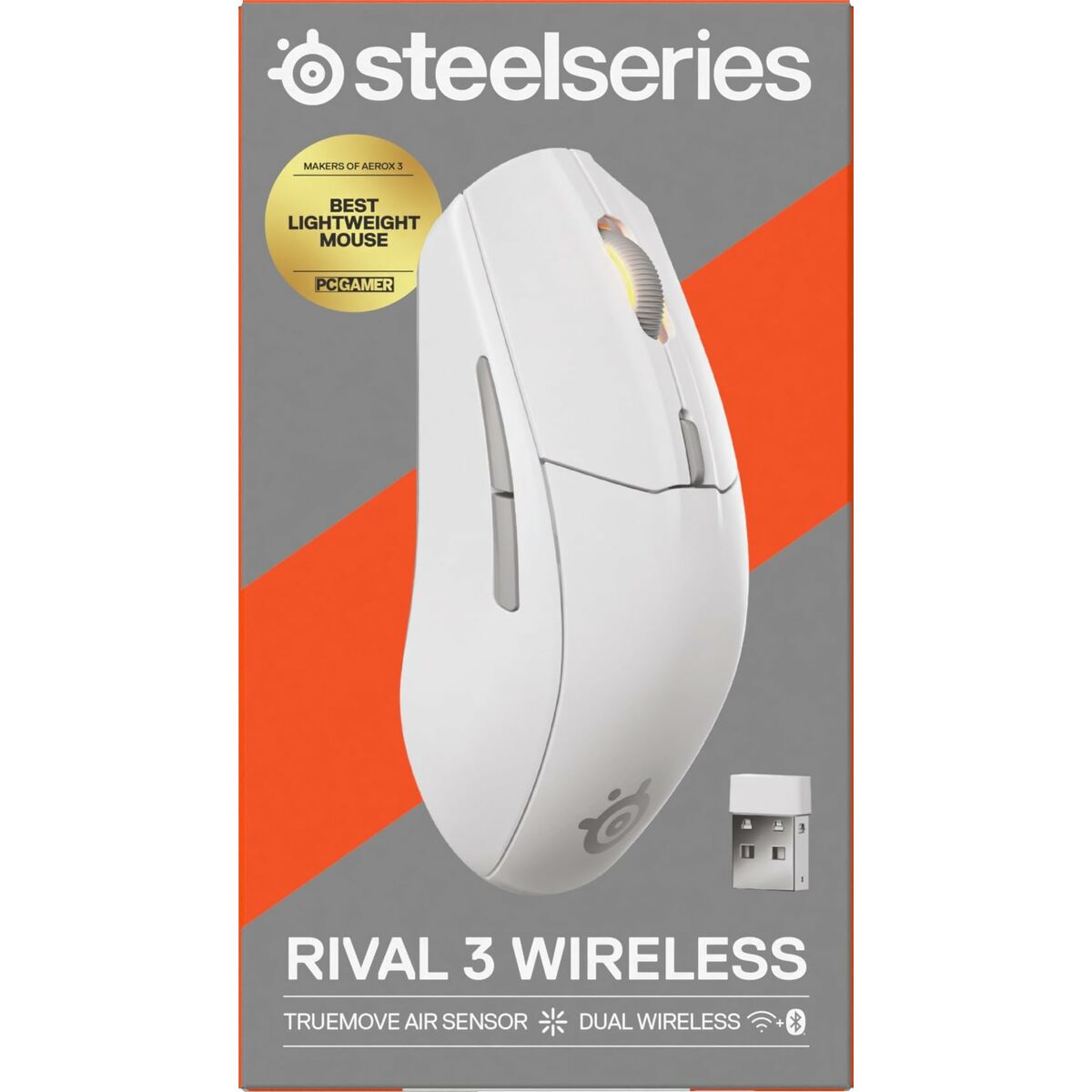 Ratón SteelSeries 62524 Blanco