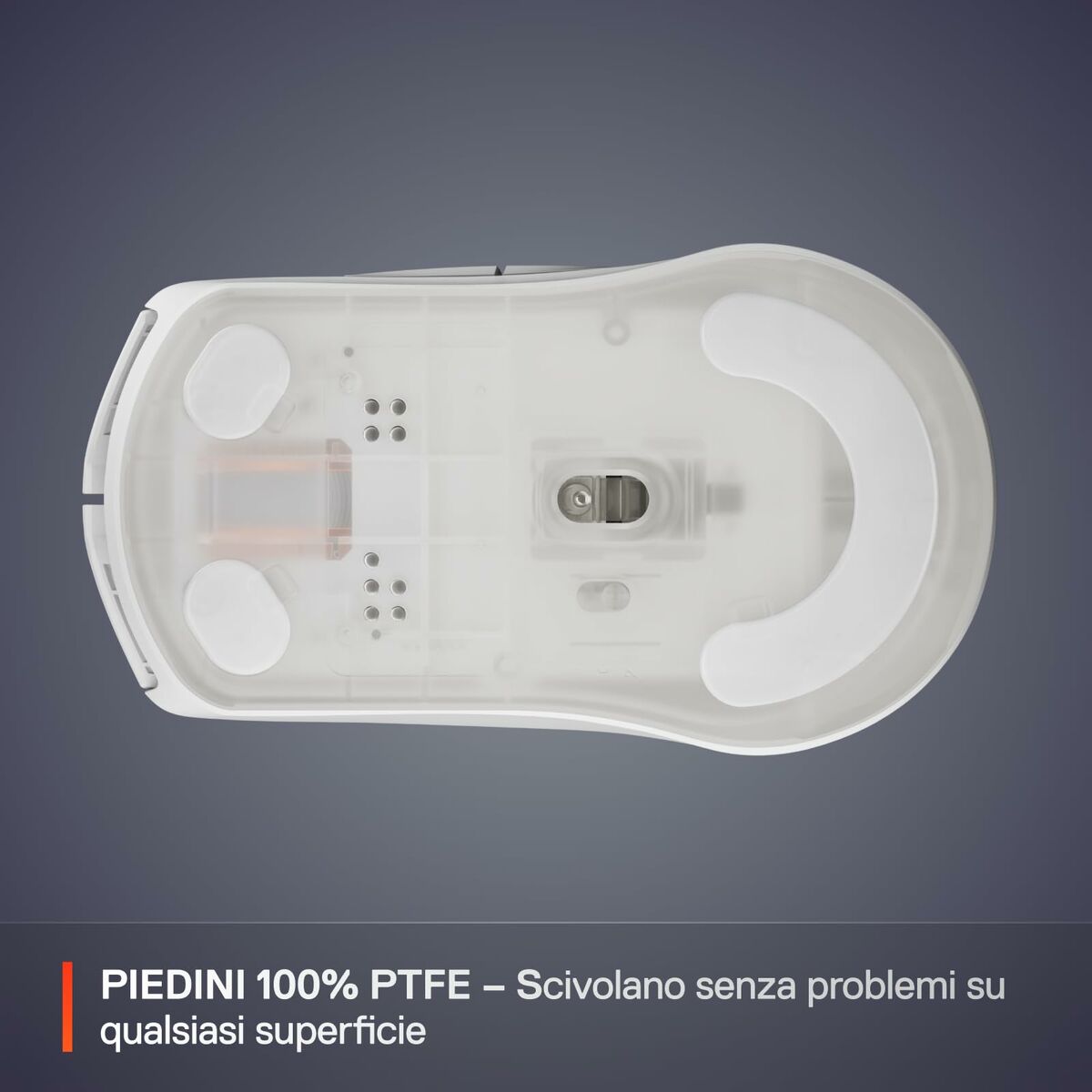 Ratón SteelSeries 62524 Blanco