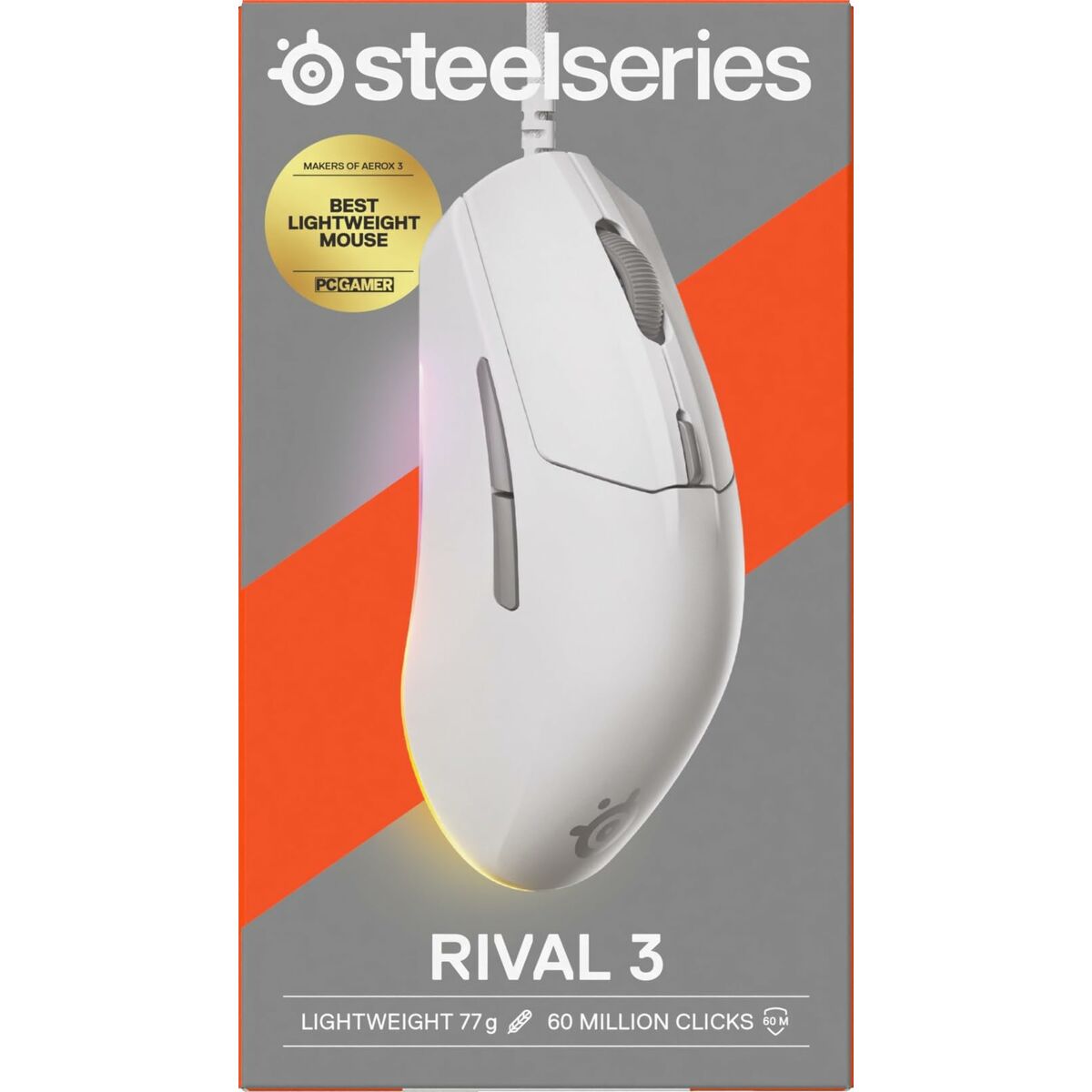 Ratón SteelSeries 62516 Blanco