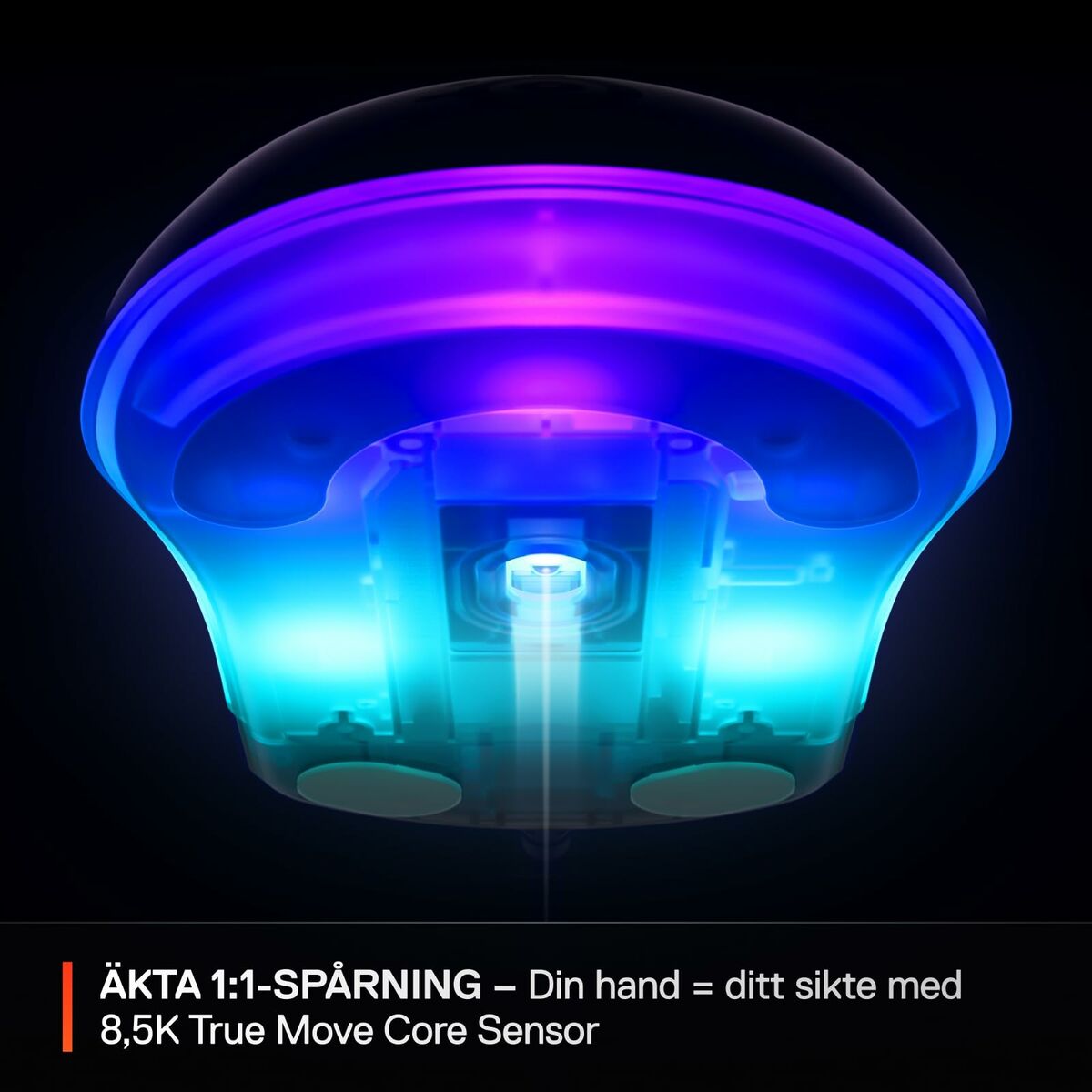 Ratón SteelSeries 62515 Negro 8500 dpi