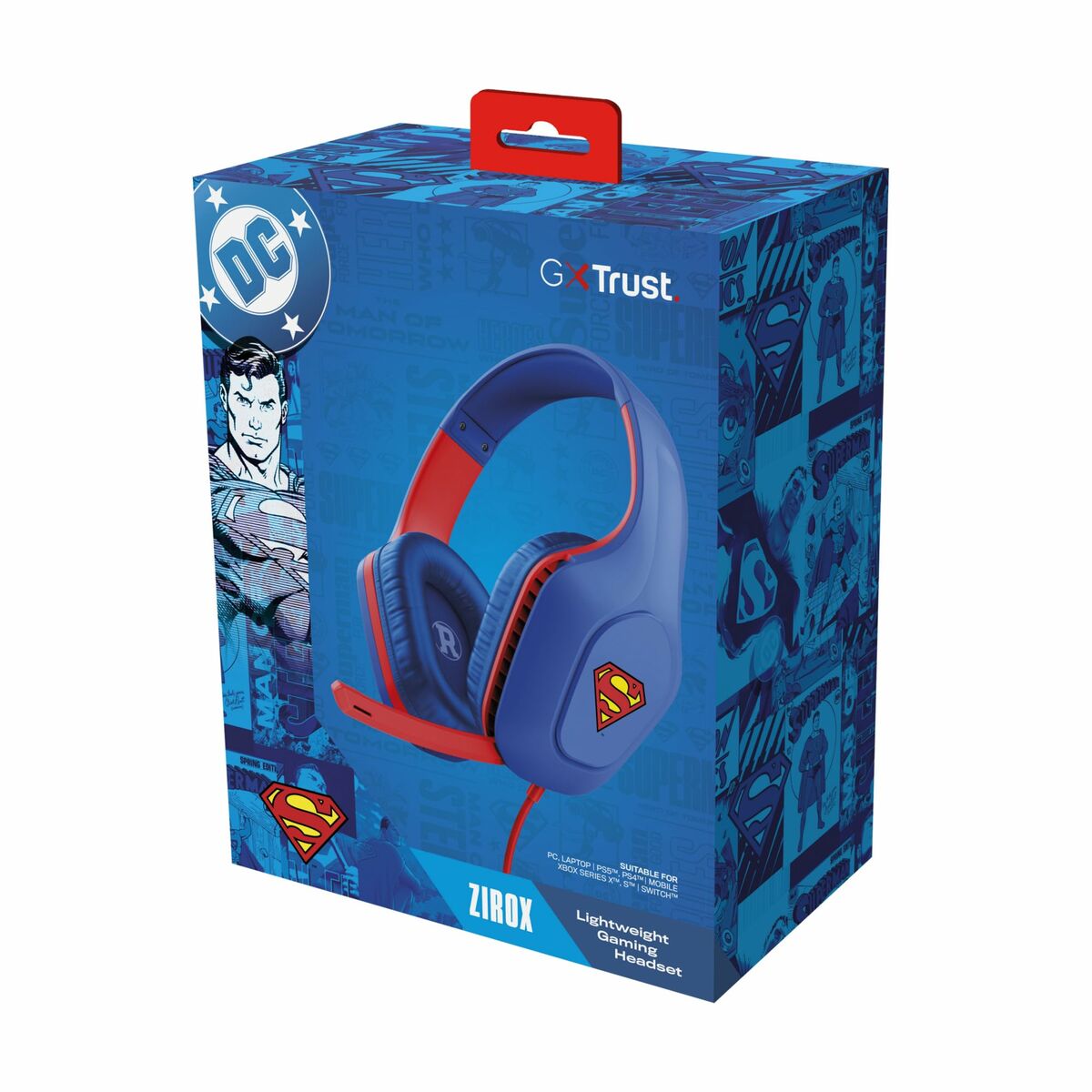 Auriculares Trust 25738 Azul Rojo