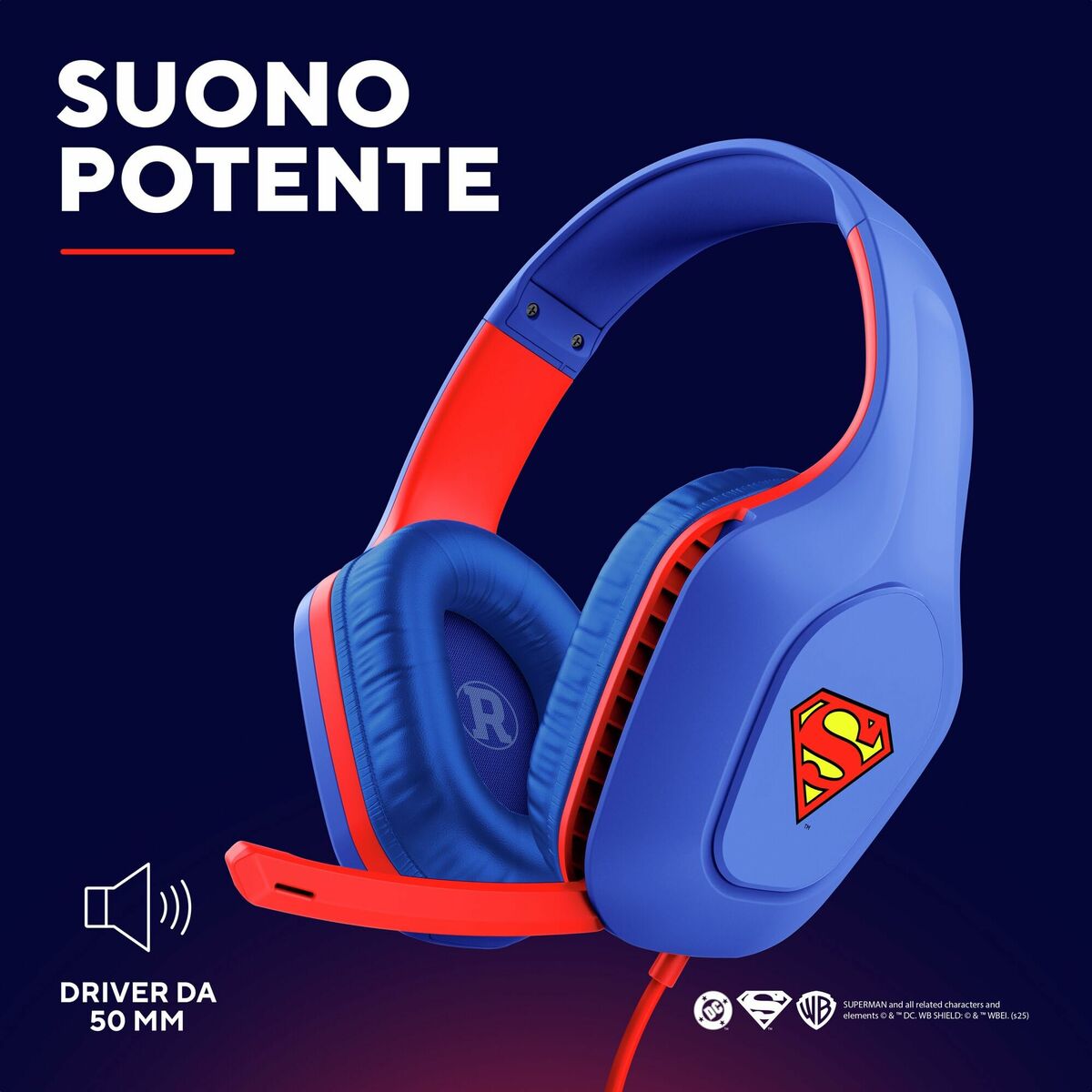 Auriculares Trust 25738 Azul Rojo