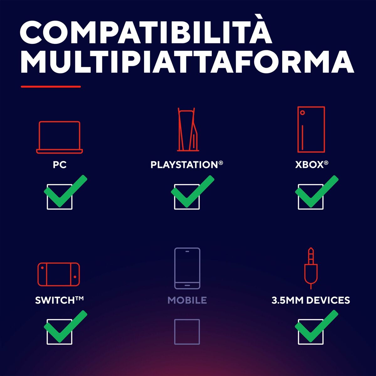 Auriculares Trust 25738 Azul Rojo