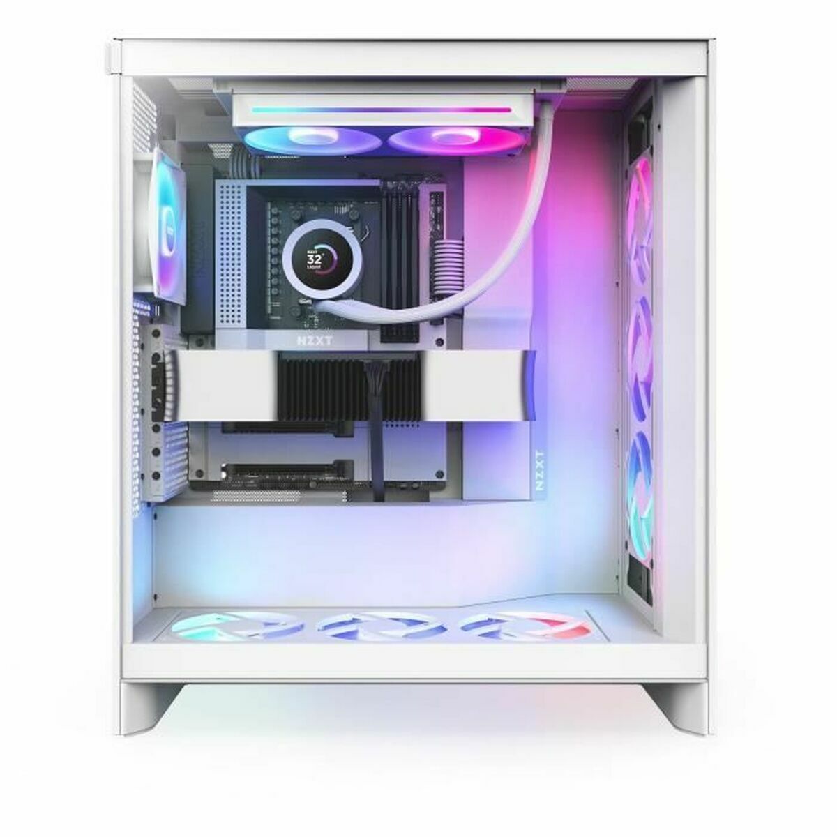 Kit de Refrigeración Líquida NZXT RL-KR240-W2 Blanco