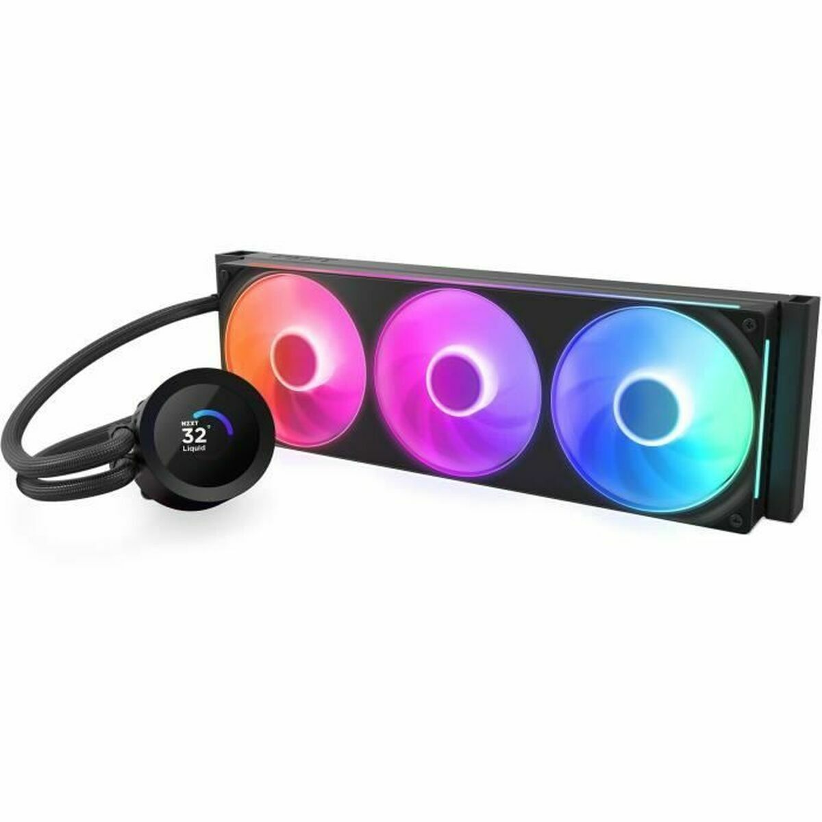 Kit de Refrigeración Líquida NZXT RL-KR360-B2 Kraken Plus 360 RGB