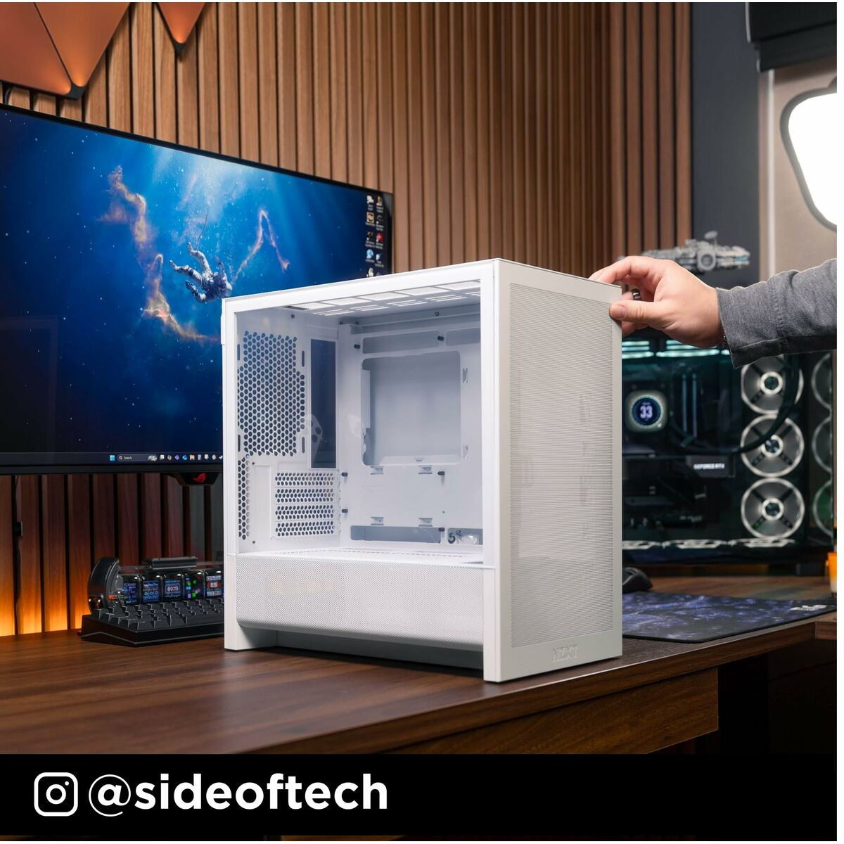 Caja Semitorre ATX NZXT NZXT Blanco