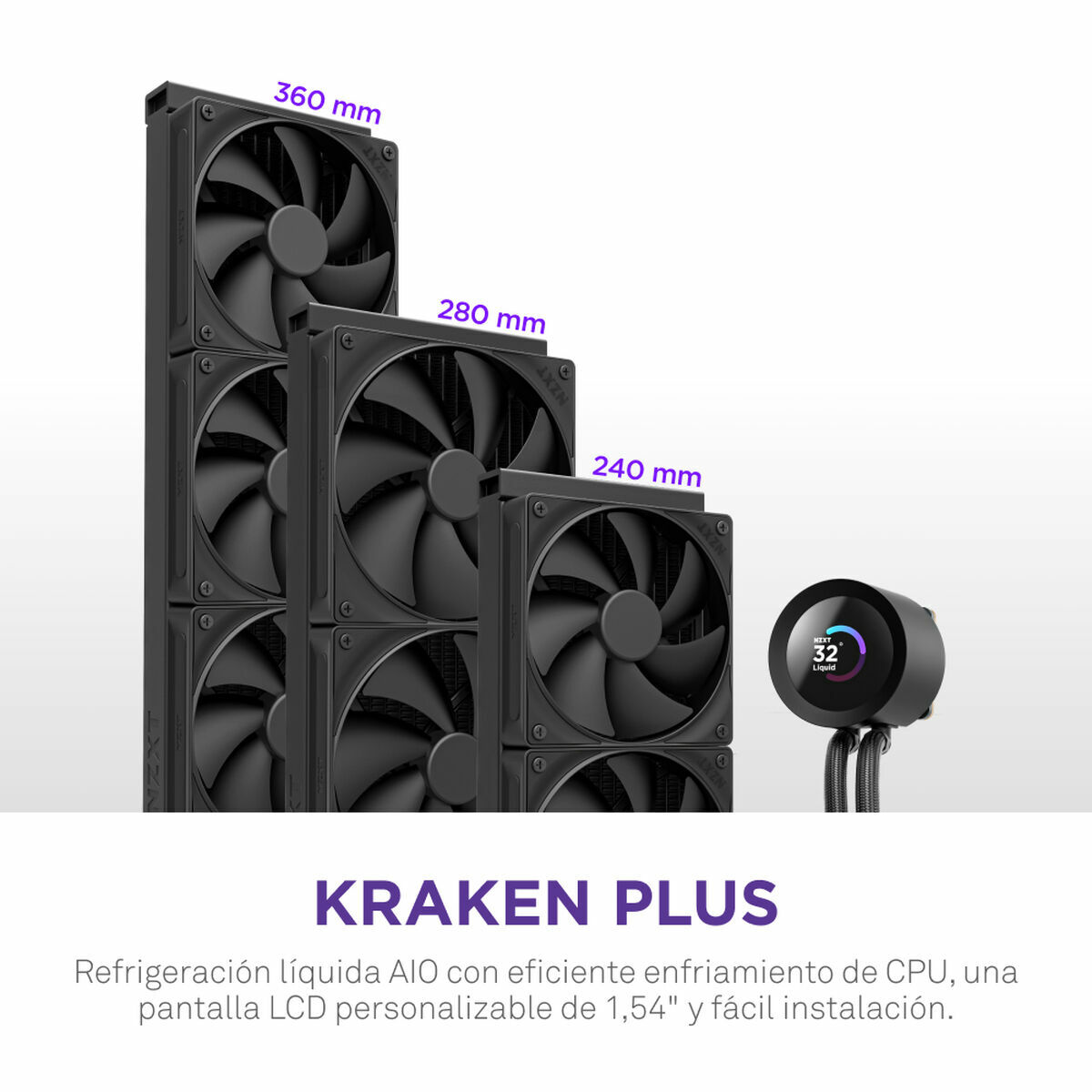Kit de Refrigeración Líquida NZXT RL-KN360-B2