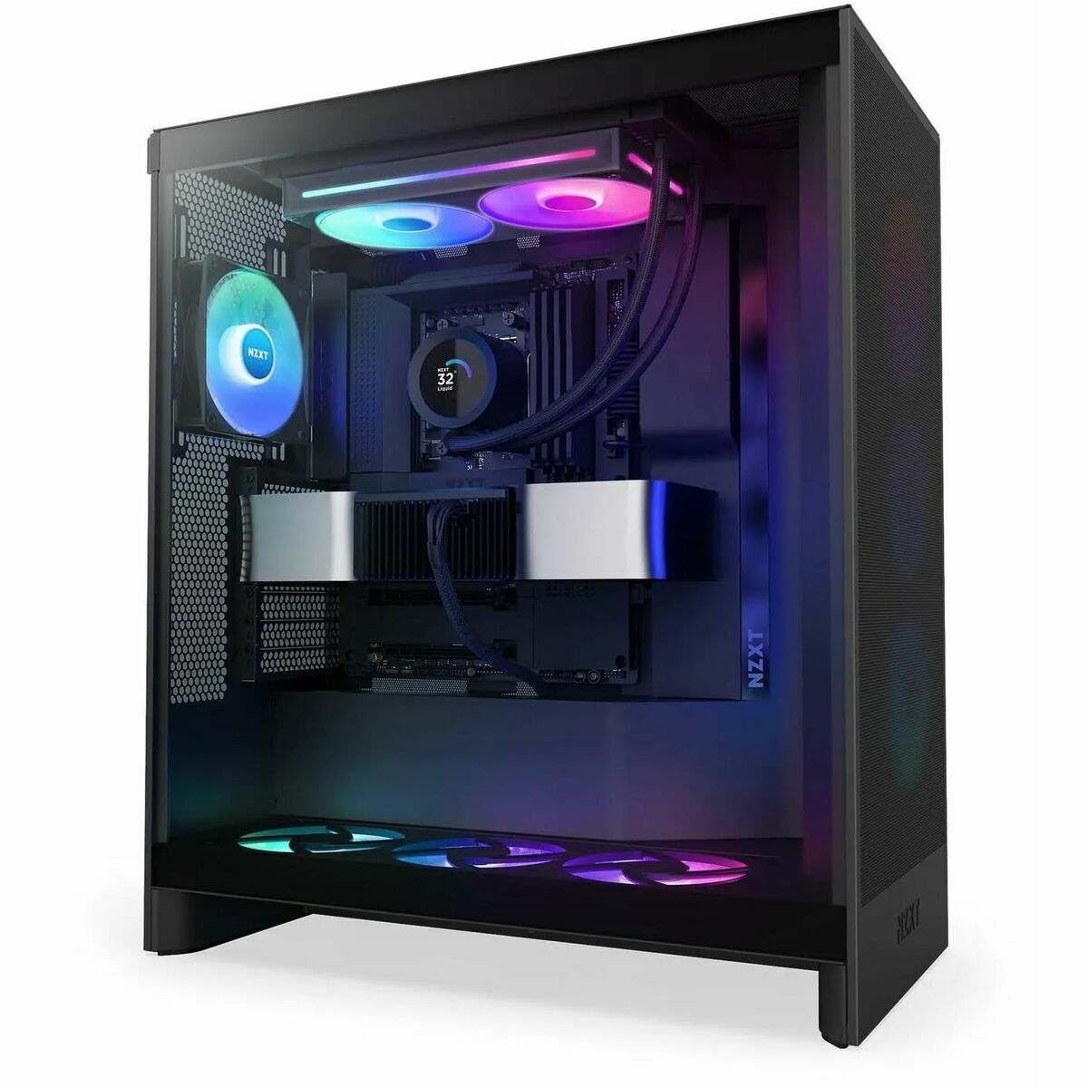 Kit de Refrigeración Líquida NZXT RL-KR240-B2 Kraken Plus 240 RGB Negro