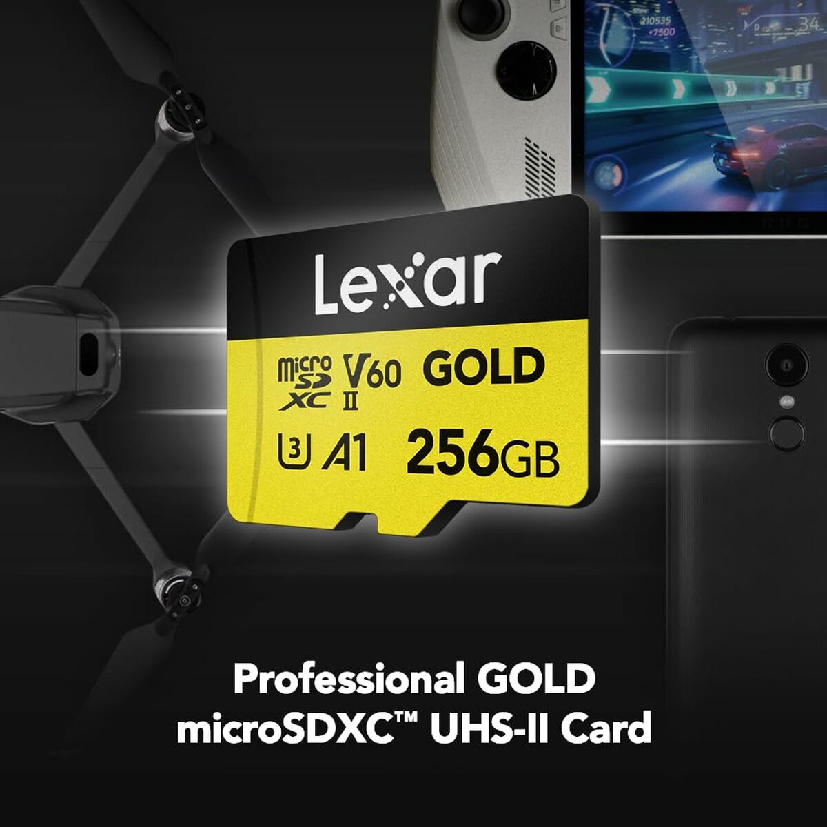 Tarjeta de Memoria SD Lexar LMSGOLD256G-BNNNG 256 GB