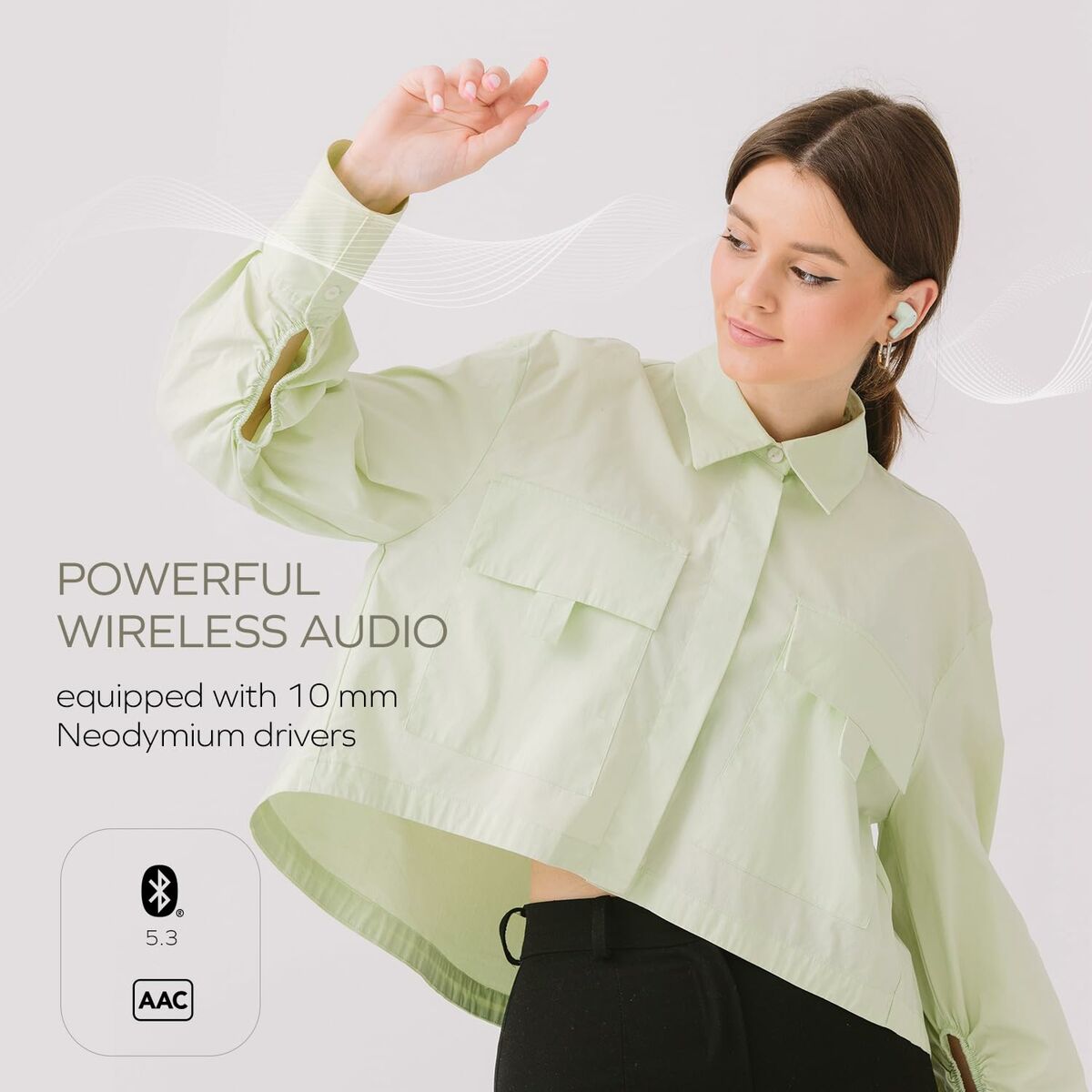 Auriculares Creative Technology 51EF1180AA000 Gris