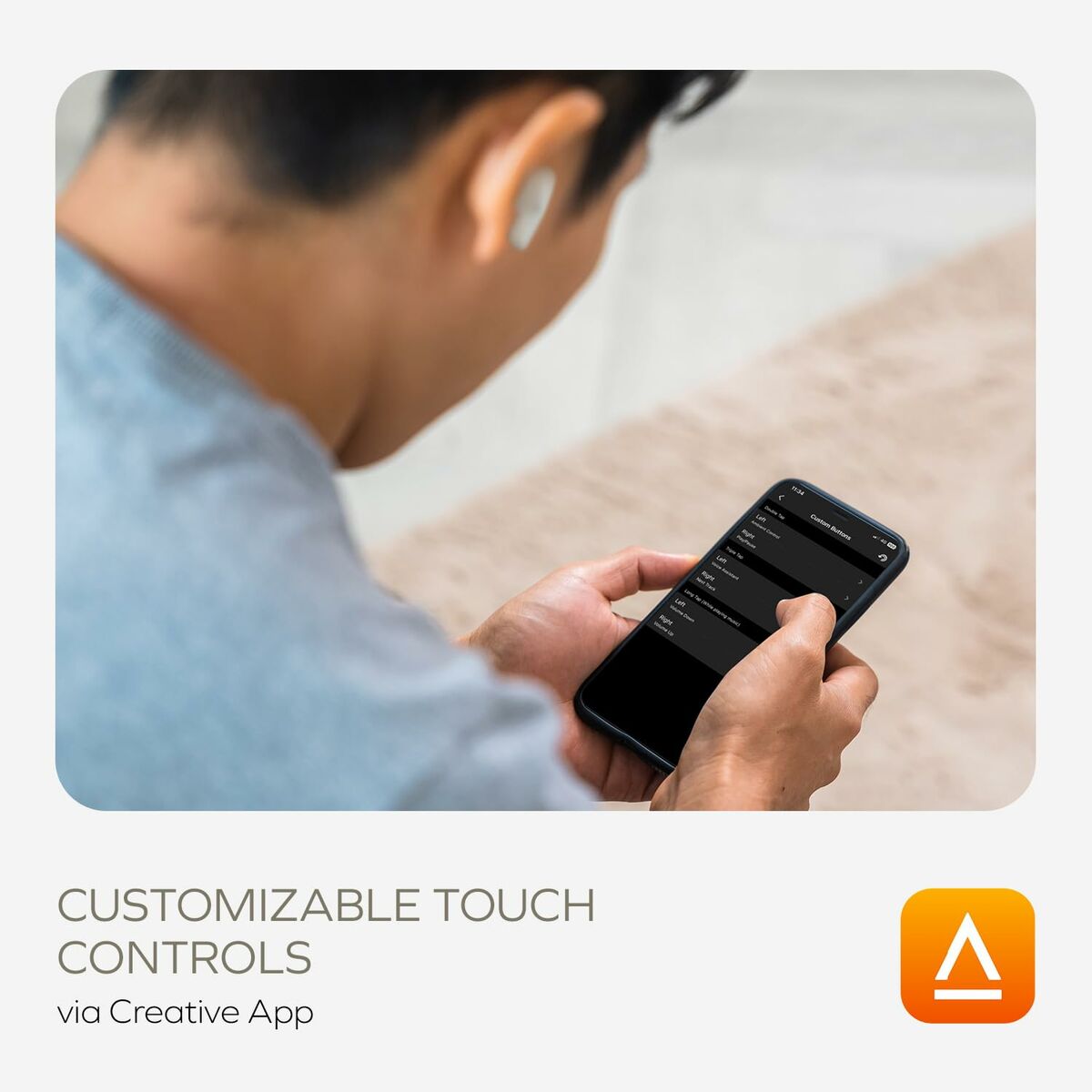 Auriculares Creative Technology 51EF1180AA000 Gris